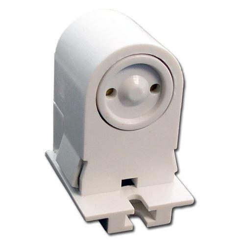 T8-T12 SMALL UNSHUNTED TOMSTONE STATIONARY PUSH-IN OR SCREW DOWN
