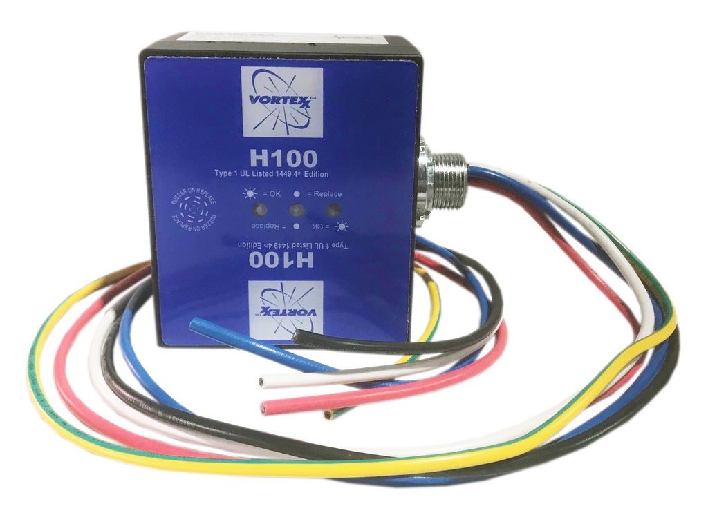 LED PANEL SURGE PROTECTOR 277-480V 20kA 3-PHASE WYE NEMA 4X LED/AUDIO STATUS FAULT INDICATORS